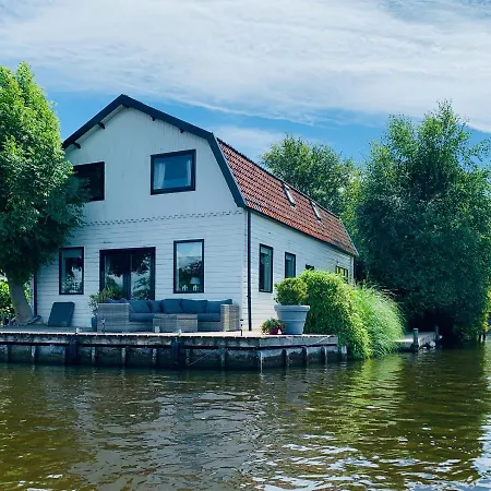 Holiday Home At The Water, Fire Place, Boat And Sup Rent, Near Amsterdam Aalsmeer Exterior photo