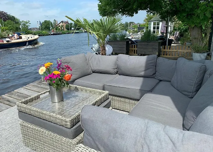Holiday Home At The Water, Fire Place, Boat And Sup Rent, Near Amsterdam